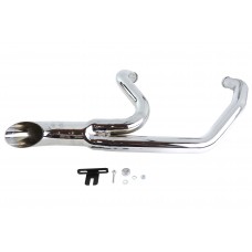 V-Twin Wyatt Gatling Butte Exhaust System Chrome 29-2007